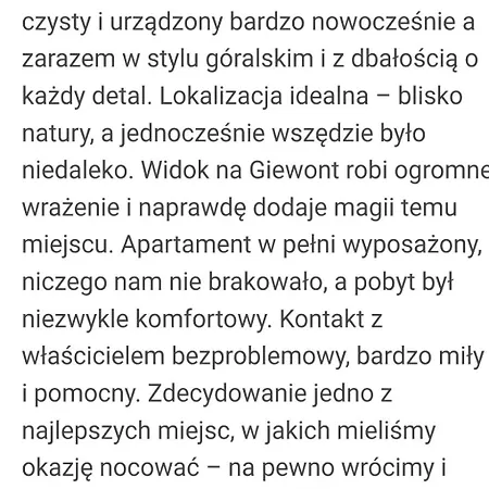 View Giewont Premium Deluxe & * Kościelisko