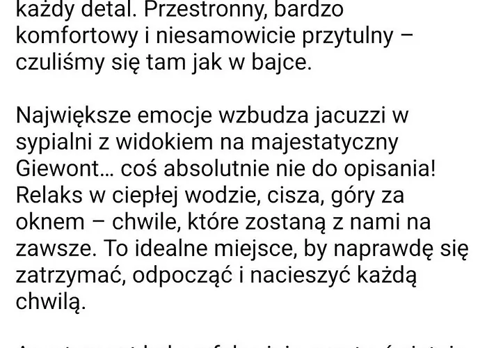 View Giewont Premium Deluxe&spa *